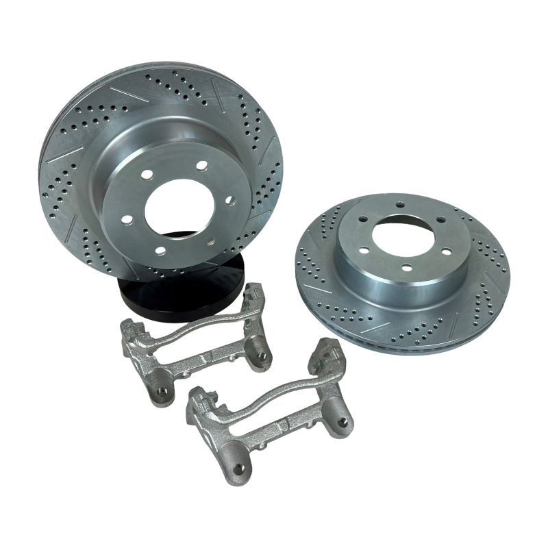 Ford Bronco Brake Rotors (2) - Rear - Baer Brakes - Big Claw Performance - Zinc-Plated - `21-`26